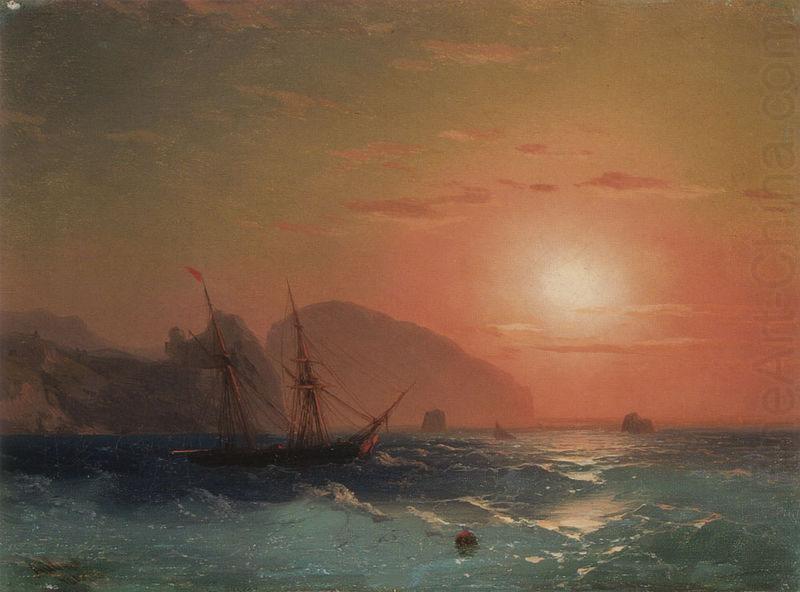 View Of The Ayu Dag Crimea, Ivan Aivazovsky